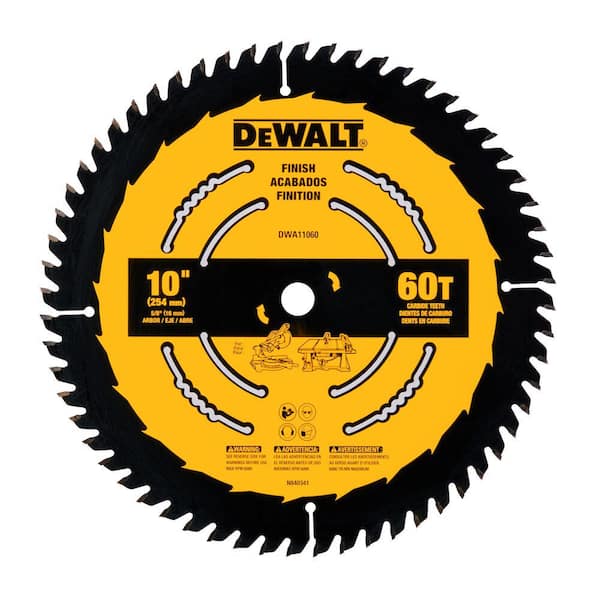 10 in. 60-Tooth Table or Circular Saw Blade