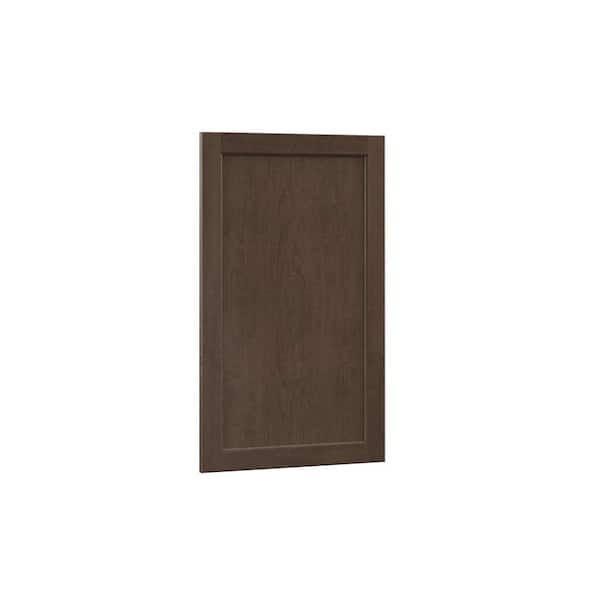 Hampton Bay 0 75x29 37x17 50 In Shaker Island Decorative End Panel In Brindle Kaep10 l The Home Depot