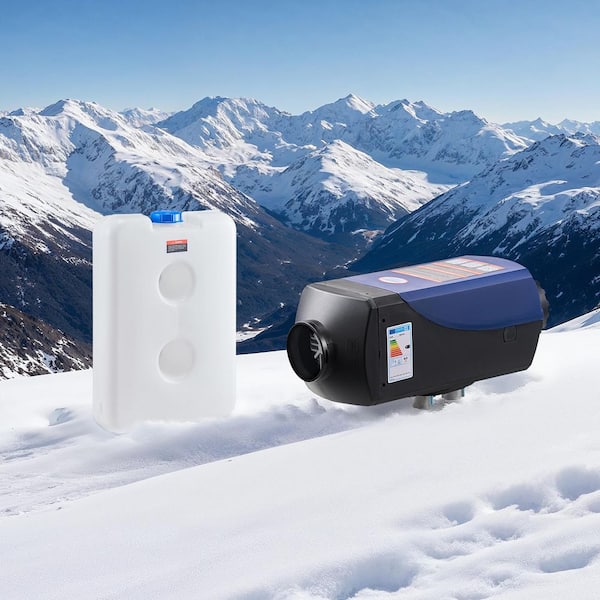 Diesel Heater, 48000 BTU Blue, DC 12V/24V, Portable Diesel Air Heater with Remote Control, Space Heater 2025 Update