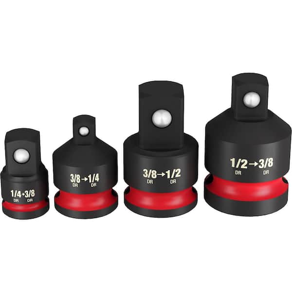 SHOCKWAVE impact Duty 1/4 in.-1/2 in. Drive Adapter Set