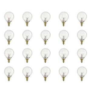 5-Watt Vintage Edison G12 Incandescent Light Bulb (20-Pack)