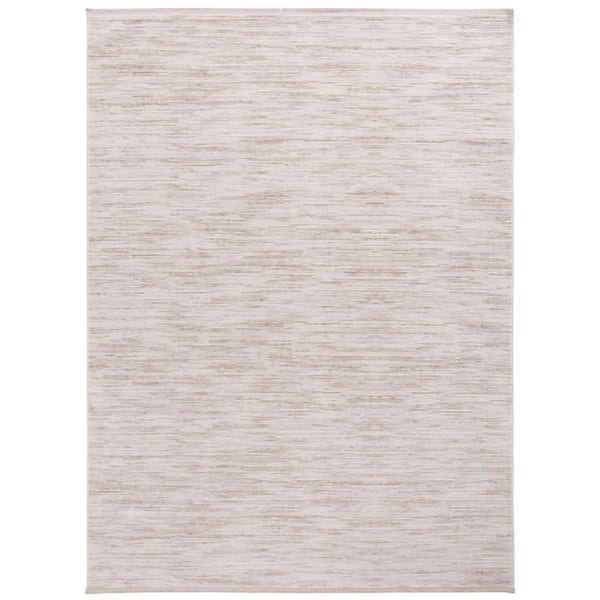 SAFAVIEH Whisper 8 ft. x 10 ft. Ivory/Beige Monochrome Marle Area Rug