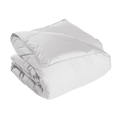 Alberta Light Warmth White Full Euro Down Comforter