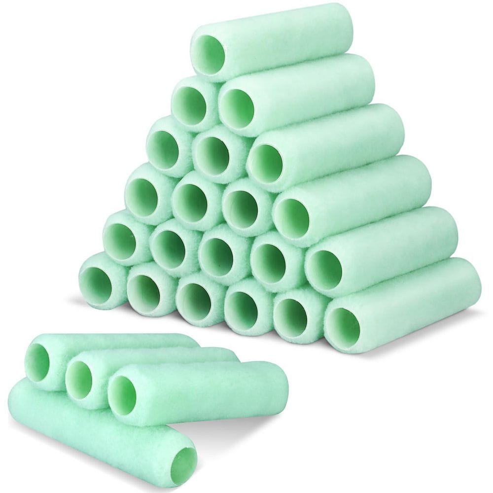 24-Pack 9 in. x 3/8 in. Green Paint Roller Covers, Durable and Practical, Painting Supplies for Walls Ceiling price history on PriceWatchPro