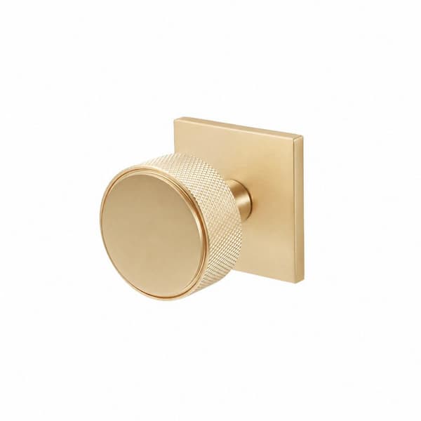 Home Service Hall McBowery Taylor Champagne Gold Knurled Passage Hall/Closet Door Knob ...