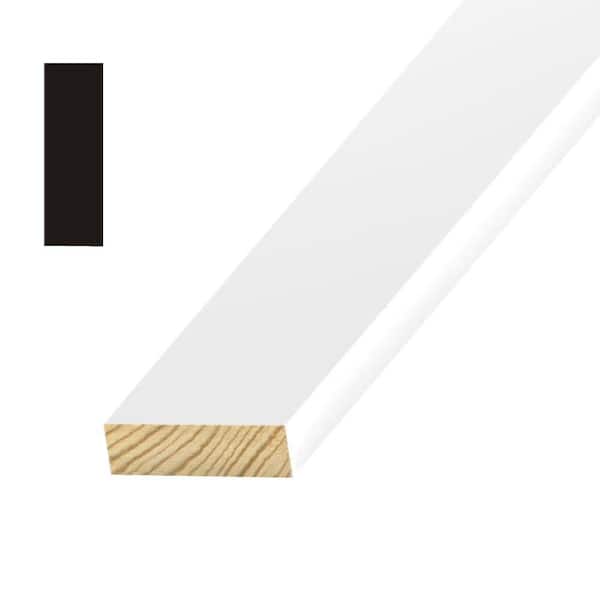 Unbranded 3/4 in. x 3-1/2 in. Treated Primed Finger Joint Trim Molding