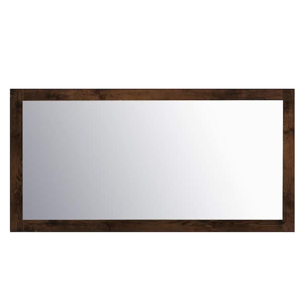 Eviva Sun 60 in. W x 30 in. H Framed Rectangular Bathroom Vanity Mirror ...