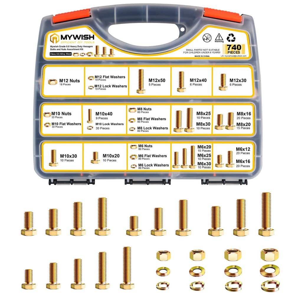 M7 assortiment bouten, moeren, ringen - RVS bevestigingsmaterialen webshop