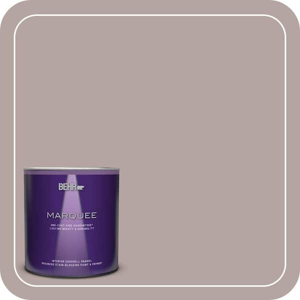BEHR MARQUEE 1 qt. Home Decorators Collection #HDC-NT-19 Lavender Suede One-Coat Hide Eggshell Enamel Interior Paint & Primer