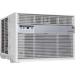 14,500 BTU (DOE) 115 Volts Window Air Conditioner Cools 700 Sq. Ft. with Remote and WiFi Enabled in White