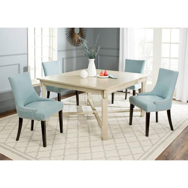 Safavieh Bleeker White Washed Dining Table