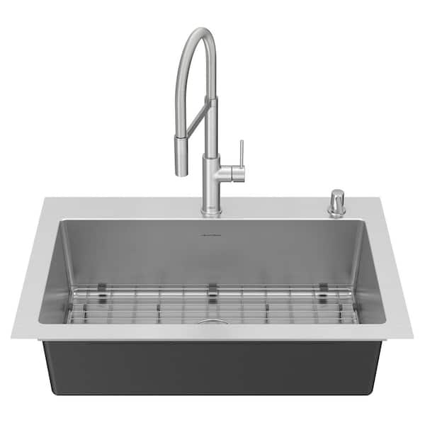 Shop American Standard Danville Stainless Steel Single Bowl Kitchen Sink  Collection at