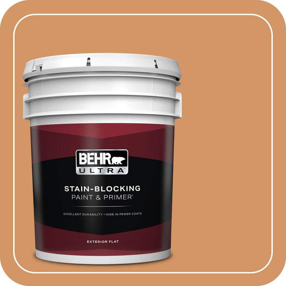 5 gal. #280D-5 Glazed Pecan Flat Exterior Paint & Primer price history on PriceWatchPro