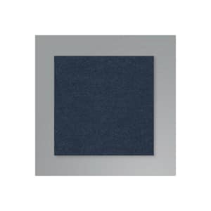 Navy Squares Acoustical Peel and Stick Tiles (Set of 4)