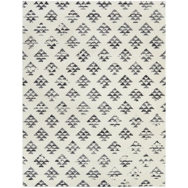 BALTA Hermann Cream 5 ft. 3 in. x 7 ft. Geometric Area Rug