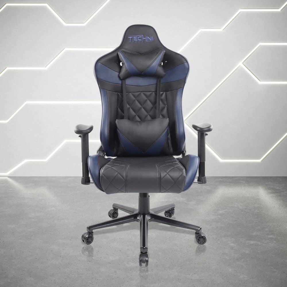テックナイン　technine クリスブラッドショー　　サイズXL Techni Sport XL Faux Leather Big and Tall Reclining Gaming Chair
