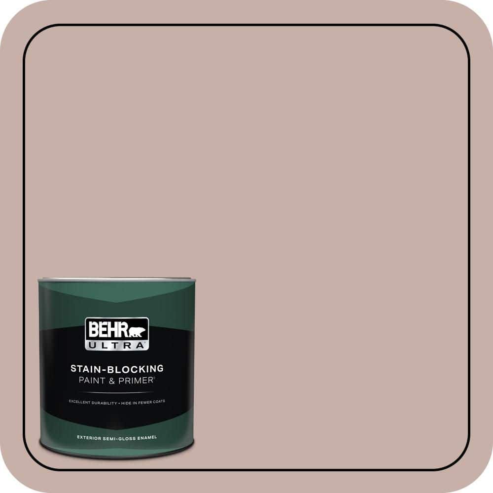 1 qt. #N160-3 Vintage Charm Semi-Gloss Enamel Exterior Paint & Primer product image for price tracking
