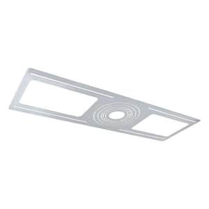 New Construction Mounting Plate, 2-3-3.75-4-5-6 in., Shallow Retrofit LED Downlight with J-Box Housing