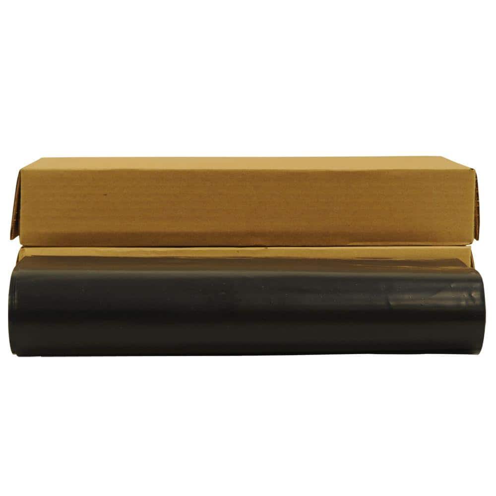 Husky 1-1/2 ft. x 300 ft. Black 6 mil Plastic Sheeting FLASH-18