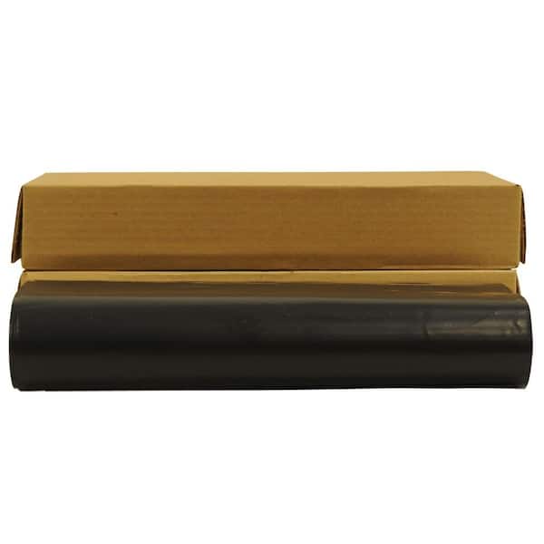 Husky 1-1/2 ft. x 300 ft. Black 6 mil Plastic Sheeting