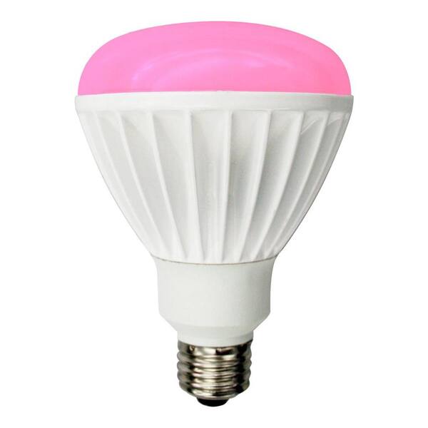 TCP 85W Equivalent BR30 Dimmable LED Light Bulb - Pink
