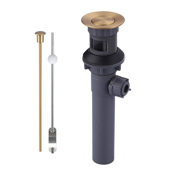 ARCORA 2-1/8 in. x 8-5/8 in. x 8-5/8 in. Bathroom Sink Lift Rod Drain ...