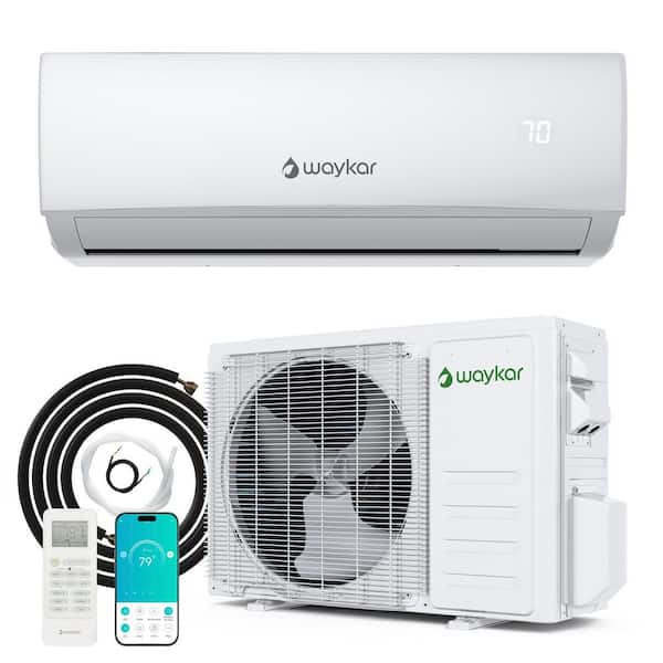 20 SEER2 12,000 BTU 230-Volt 1 Ton Ductless Mini Split Air Conditioner with Heat Pump Cools up to 750 Sq. Ft.