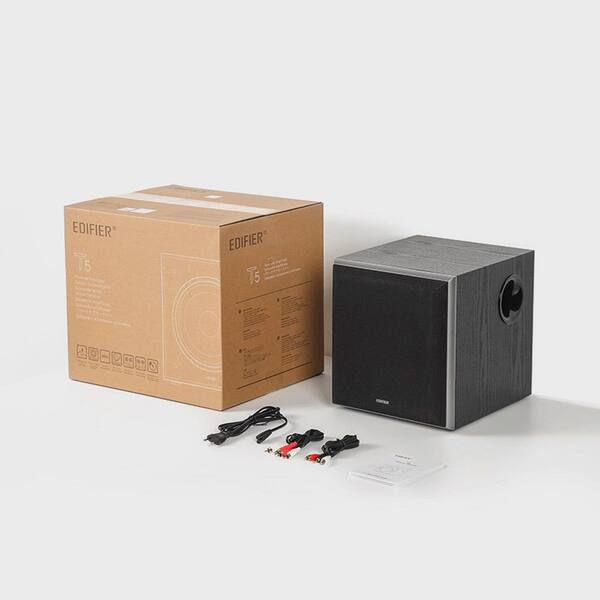 EDIFIER T5 70-Watt-Continuous 8-In. Powered Subwoofer 4004599
