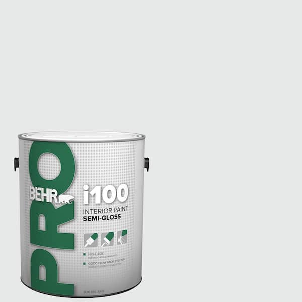 BEHR PRO 1 gal. #PR-W10 Swirling Water Semi-Gloss Interior Paint