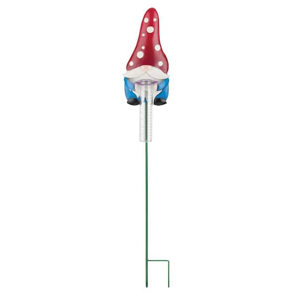 Regal Art & Gift Gnome Rain Gauge - Mushroom