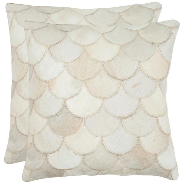 Safavieh Elita Cowhide Pillow (2-Pack)