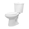 1.1 GPF/1.6 GPF High Efficiency Dual Flush Complete Elongated Toilet in White. TANK ONLY