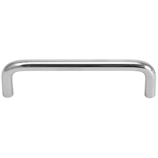 Tech 3-3/4 in. Center-to-Center Chrome Bar Pull Cabinet Pull 34326 (25-Pack)