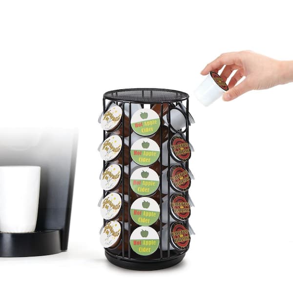 Mind Reader Cup and Compartment Station Snack Carousel Set