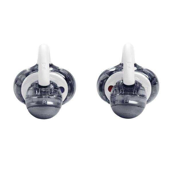 JBL Sound Gear Clips TWS White Wireless BT Earbud and In-Ear