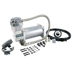 350c 12-Volt Silver Air Compressor Kit Silver Compressor Kit 100% Duty, CE, Sealed IP67