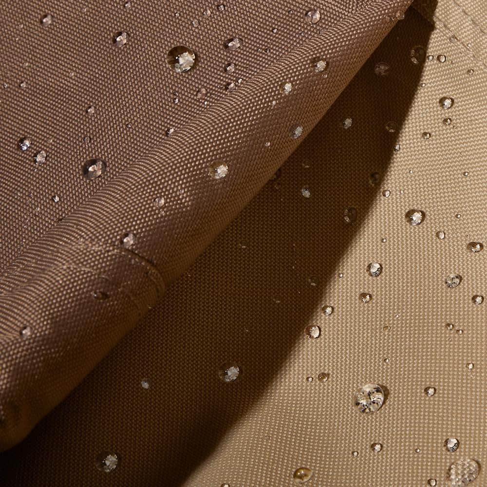 Veranda's Best Beige and Brown Waterproof Patio Sofa Cover