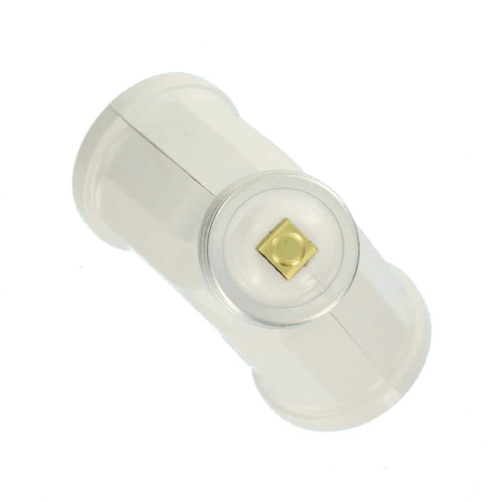 White Twin Light-Socket Adapter for Medium Base Bulbs