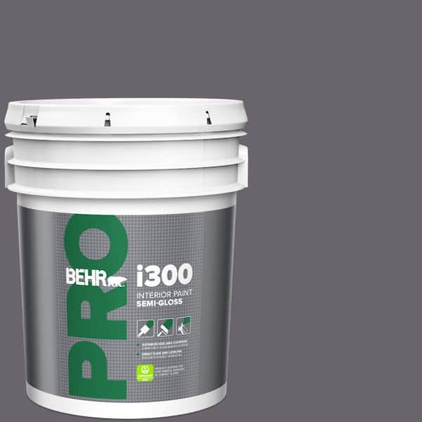 BEHR PRO 5 gal. #N550-6 Alter Ego Semi-Gloss Interior Paint