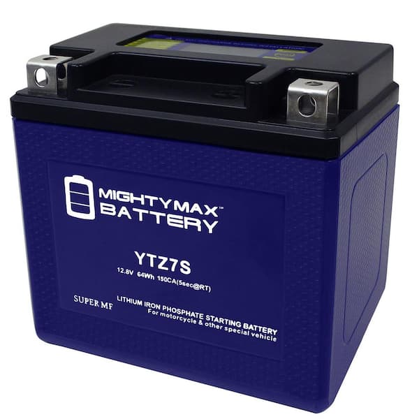 MIGHTY MAX BATTERY YTZ7S Lithium Battery for Honda Metropolitan Ruckus Elite Aero PCX150