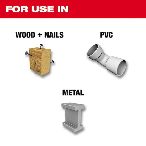 8PC. BREAKAWAY™ RECIPROCATING SAW BLADE SET W/CASE