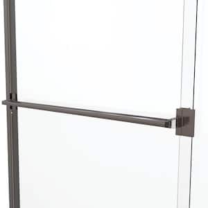 Classic 44 in. x 65-1/2 in. Semi-Frameless Sliding Shower Door in Oil Rubbed Bronze