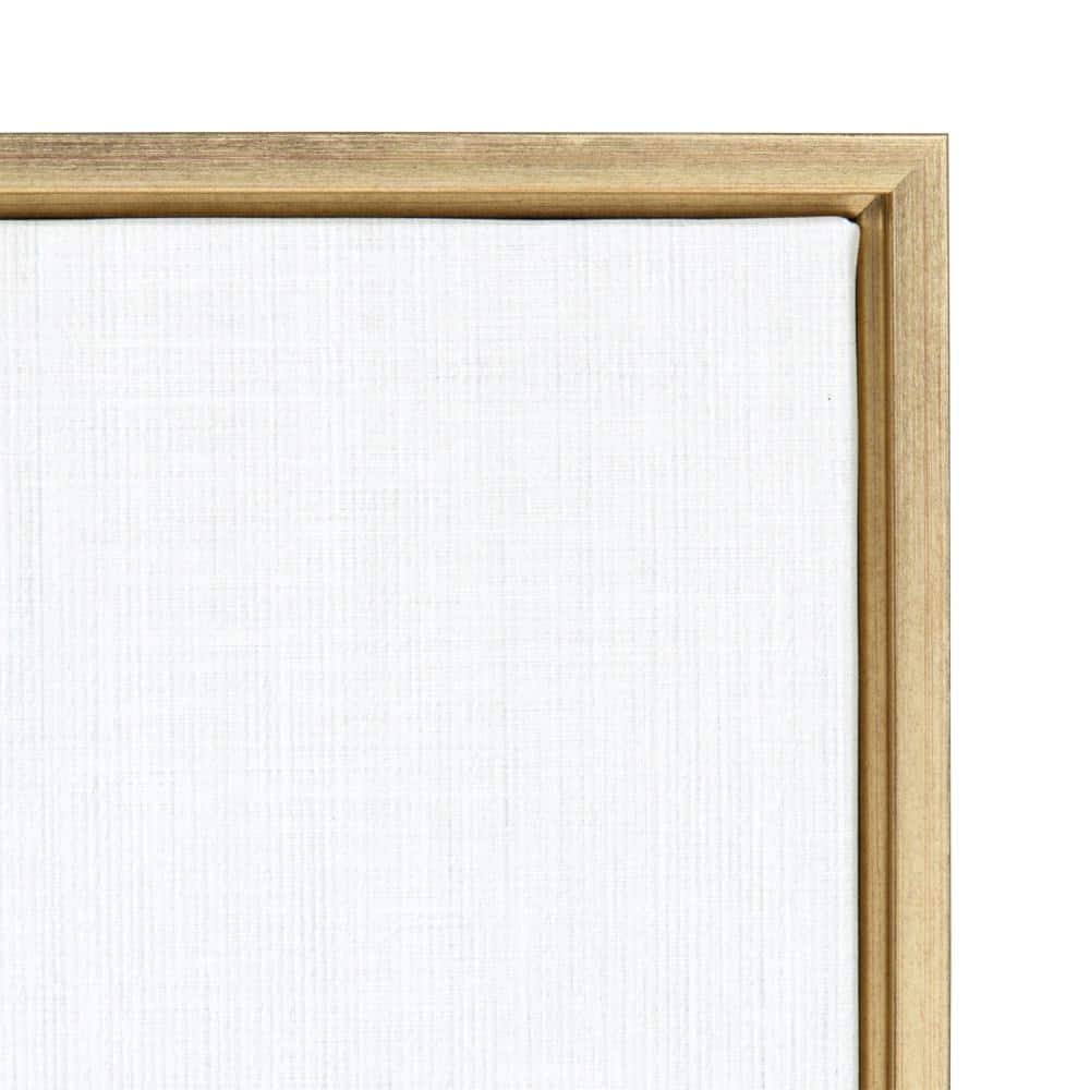 Gold Framed Sloth Canvas Wall Art, 23x33