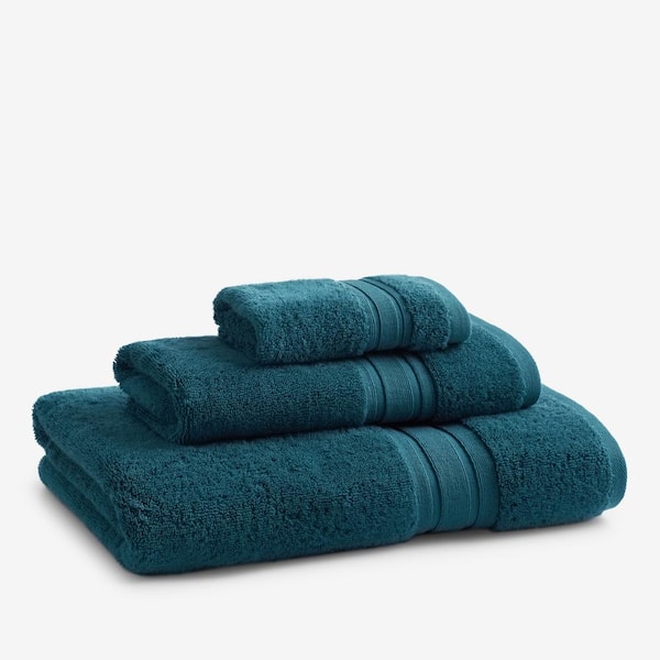 The Company Store Company Cotton Sapphire Solid Turkish Cotton Bath Towel, Blue