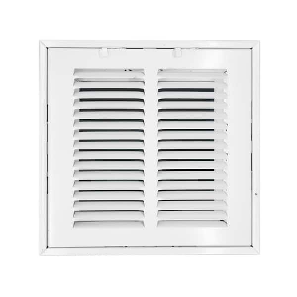 Venti Air 8 in. x 8 in. Square Return Air Filter Grille of Steel in
