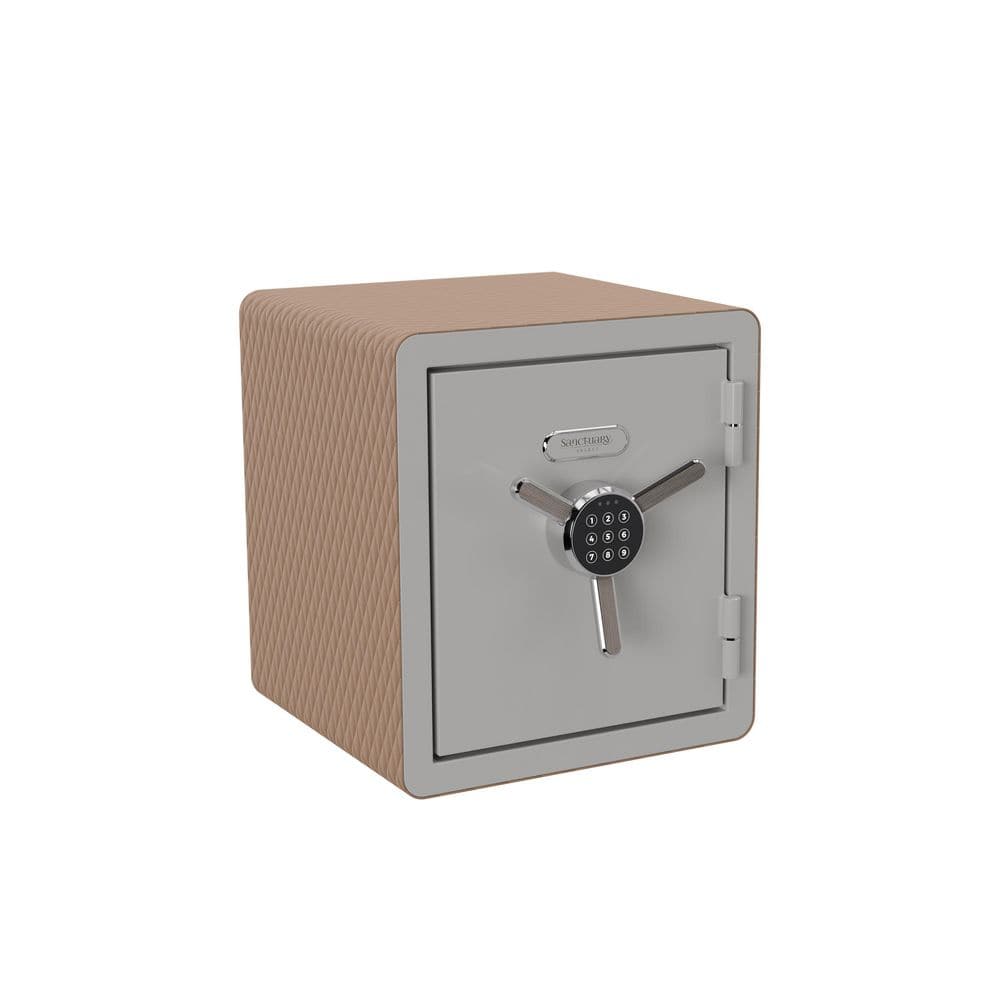 1.7 cu. Ft. Fireproof and Waterproof Home and Office Safe with Fabric Wrap, Frost Gray price history on PriceWatchPro