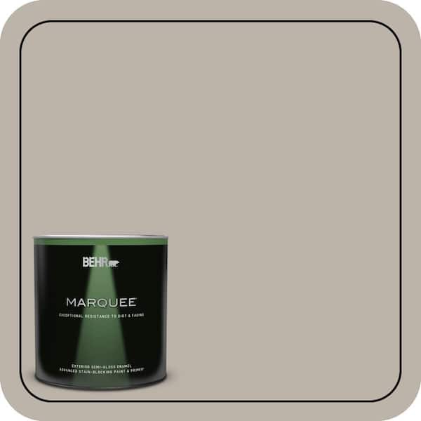 BEHR MARQUEE 1 qt. #MQ2-55 Park Avenue Semi-Gloss Enamel Exterior Paint & Primer