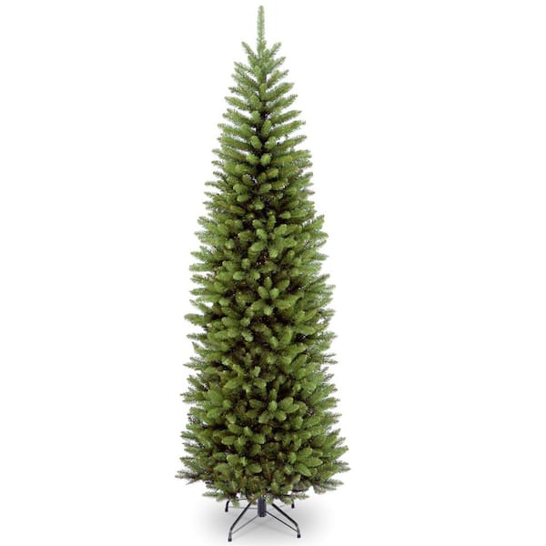 Photo 1 of 14 ft. Kingswood Fir Pencil Artificial Christmas Tree