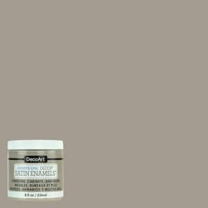 8 oz. Grey Taupe Satin Enamel Paint