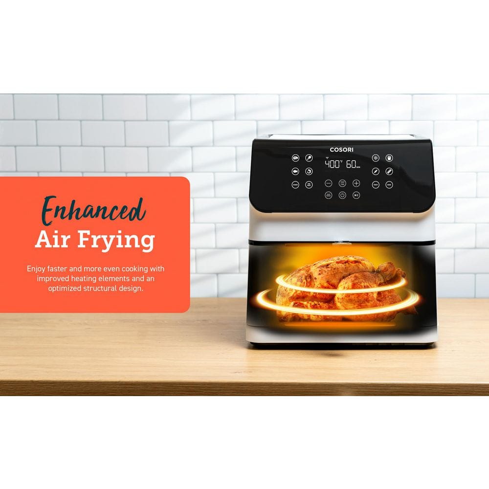 Buy Pro XL II Smart 5.8 qt. White Digital Air Fryer with Pizza Pan